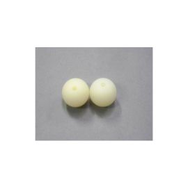 Pair of drilled balls