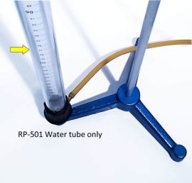 Water tube with scales, no fittings